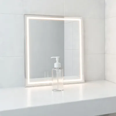 led vanity mirror bathroom
